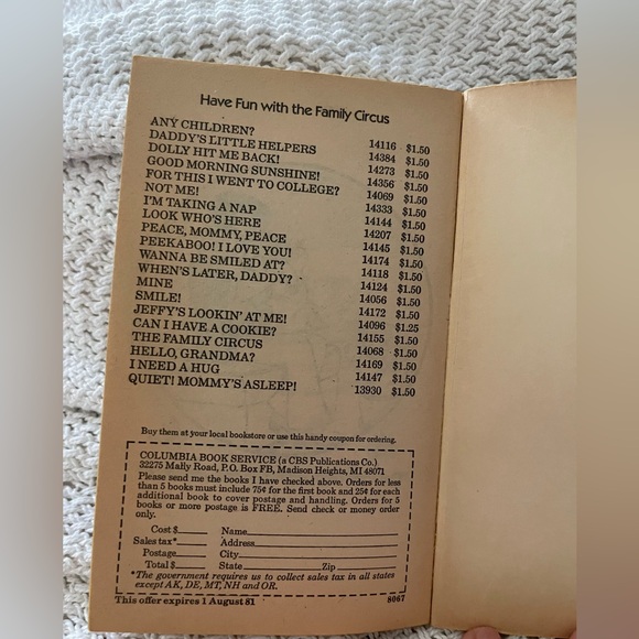 DADDY'S LITTLE HELPERS Bill Keane 1976, 1977 The Register & TribuneSyndicate - Picture 4 of 10